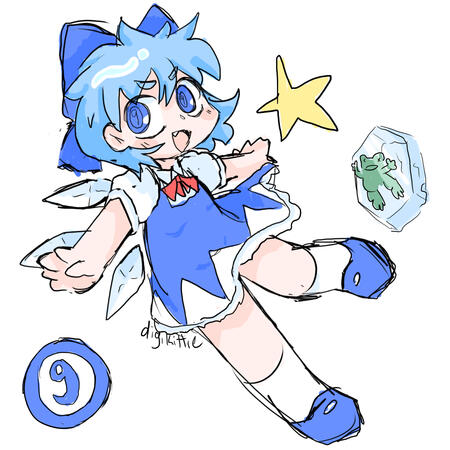 cirno (touhou project)